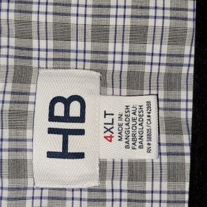 4XLT Harbor Bay Easy Care Sport Shirt.